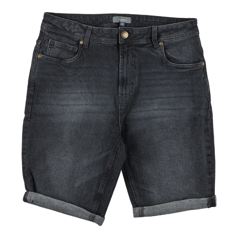 Mountain Ridge Men's Cuffed Denim Shorts