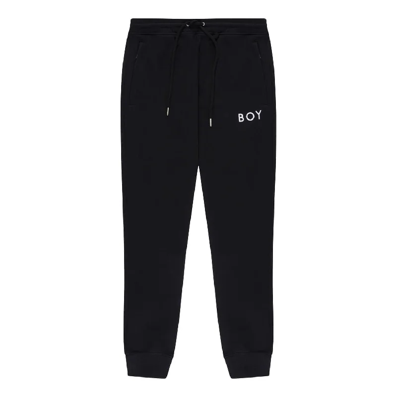 BOY 3D EMB JOGGERS - BLACK