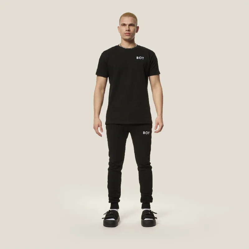 BOY 3D EMB JOGGERS - BLACK