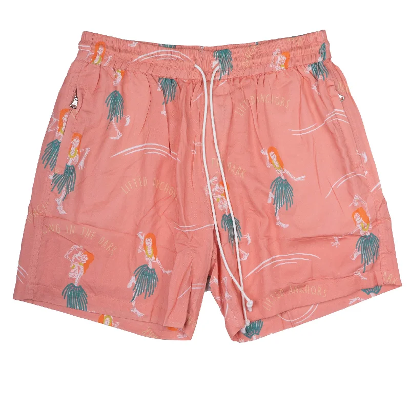 LIFTED ANCHOR BOARD SHORTS SALMON - LASM121-34