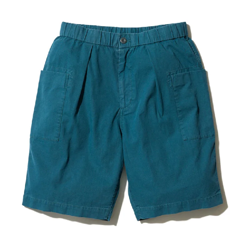 Natural-Dyed Recycled Cotton Shorts