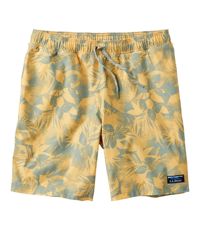 Vacationland Stretch Swim Trunk 8"" Printed Men's Regular