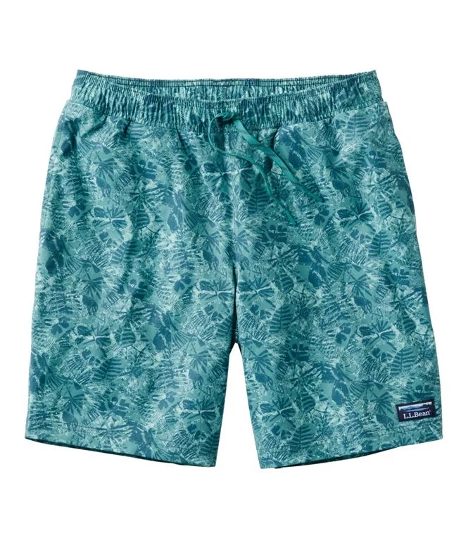 Vacationland Stretch Swim Trunk 8"" Printed Men's Regular