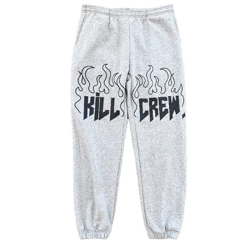 HEAVYWEIGHT LUX SWEATPANTS FLAME - GREY