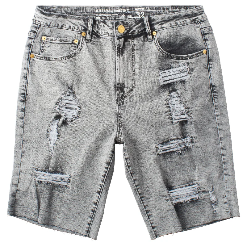 REAPER JEAN SHORTS - GREY