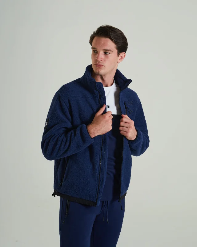 Eddy Fleece Jacket Sapphire