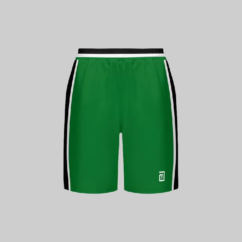 Pumped-Up Men's Emerald Green Recycled Shorts